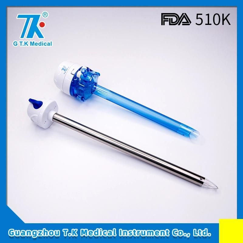 150mm Long Minimally Invasive Surgery Disposable Trocars for Laparoscopy