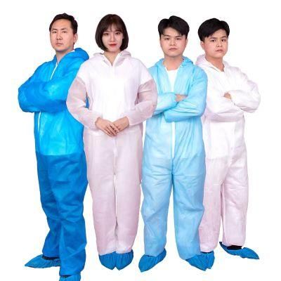 Disposable Customized SMS/PP/Sf Nonwoven Protective Coverall