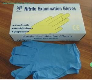 Non - Sterilized Nitrile Examlation Gloves