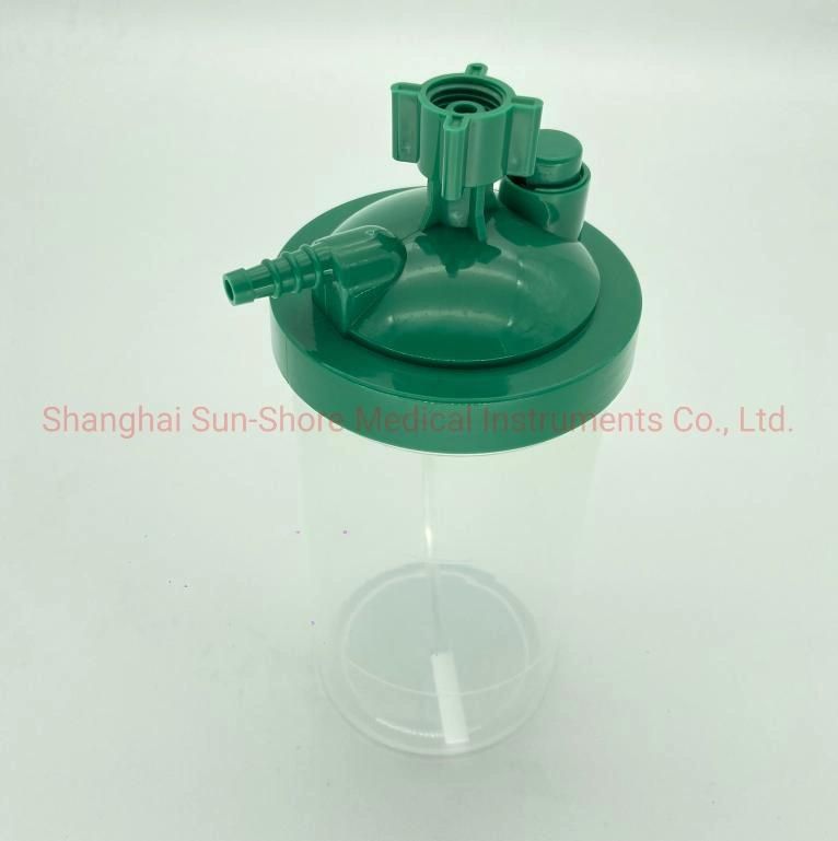 Oxygen Concentrator Bubble Humidifier Bottle Top-Grade Chinese Medical