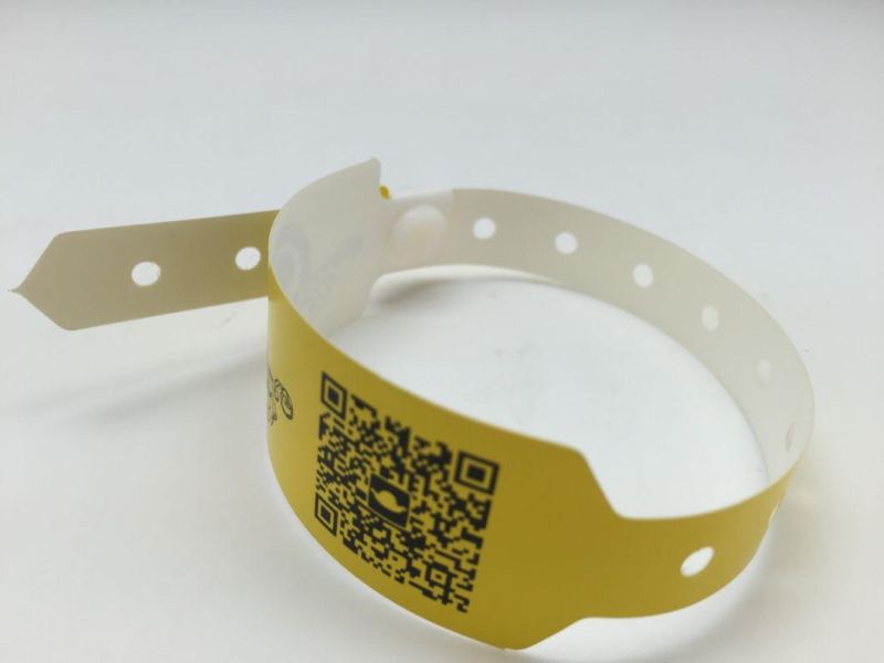 Plastic Wristbands Vinyl Bracelet Events Wristbands