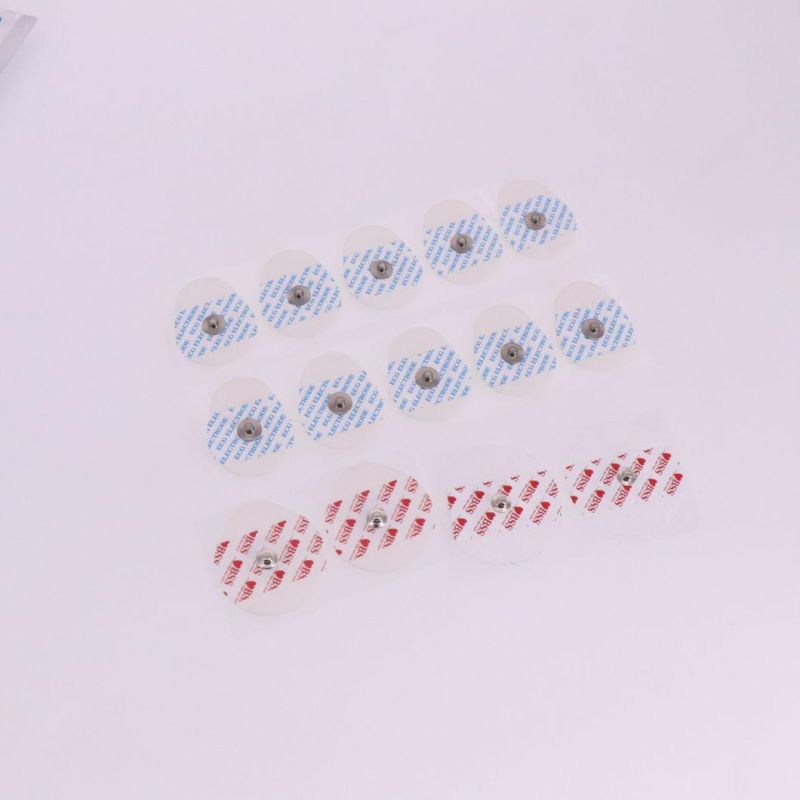 Disposable ECG Electrodes Dry ECG Electrode Pad or Gel