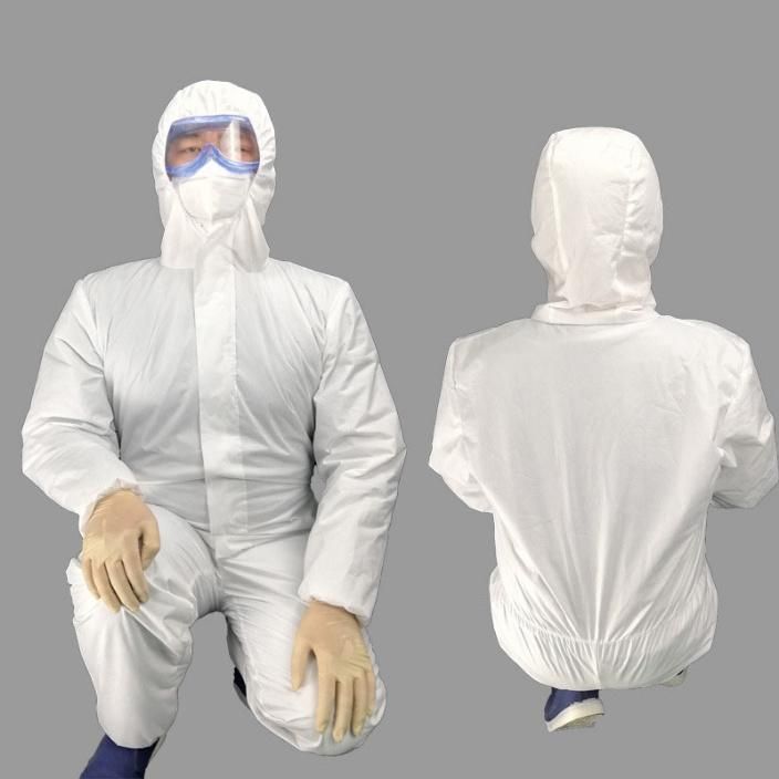 Disposable Protective Clothing Safety Isolation Full Body Coverall Personal Protective Suit