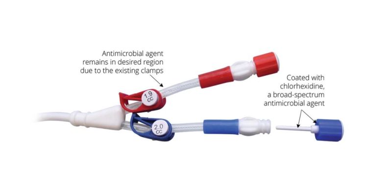 Hospital Medical Disposable Blood Purification Series Hemodialysis Catheter