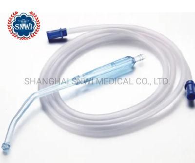 CE&ISO Certificate Medical Disposable Suction Connection Tube with/Without Yankauer Handle