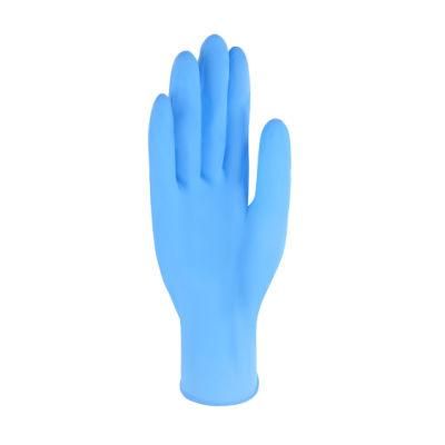 Power Free Non Sterile Food Grade Touch Screen Full Texture Disposable Nitrile Medical Examination Gloves