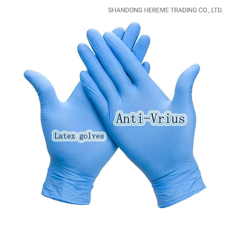 Hot Sale Disposable Sterile Medical Nitrile Gloves Without Powder