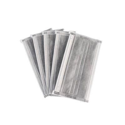 4-Layers PP Non Woven Disposable Surgical Activated Charcoal Face Mask