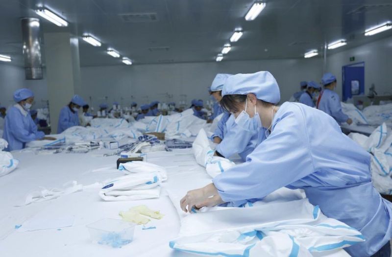 Yourfield Non-Sterile Disposable Protective Coverall Protective Clothing