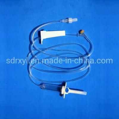 Disposable Infusion Set with Fluild Filter and Needle Vent
