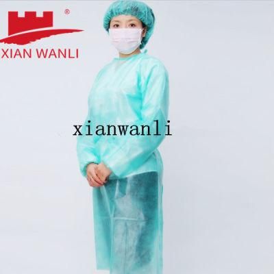 Surgical Gown Isolation Gowns En13795 with CE Certification ANSI/AAMI Standard Level 2/3/4 Disposable Protective Coverall Clothing