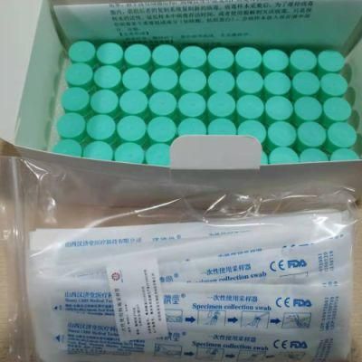 Disposable Virus Specimen Collection Swab Tube for Influenza, Bird Flu, Hpv, Hand-Foot-Mouth Disease, Measles