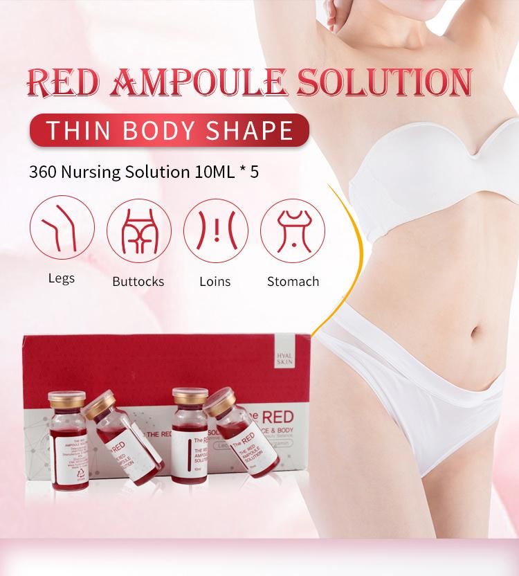 Fat Dissolve Injections Korean for Face and Body The Red Ampoule Solution on Sale