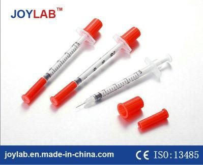 Disposable Insulin Syringe 1ml 0.5ml with Fixed Needle