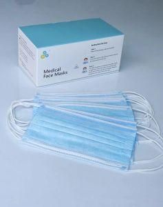 3-Ply Filter Disposable Medical Mask En14683 Type I Ce Certified White Lists Approved