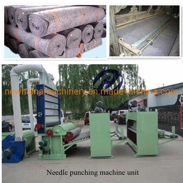Non Woven Fabric / Polyester Fiber Needle Punching Production Line Fiber Opening Machine