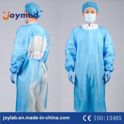 Level 2 PE CPE Hospital PPE Medical Disposable Protective Surgical Isolation Gowns