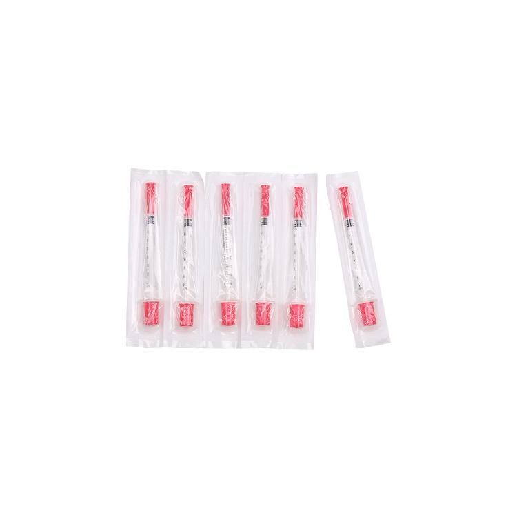 Disposable Medical Products 0.5ml 1ml Sterile Insulin Syringes
