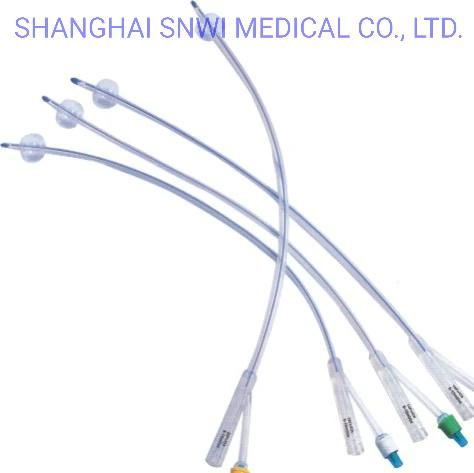 Cheap Medical Consumable Disposable 2 Way All Silicone Foley Catheter