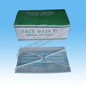 3-Ply Medical Nonwoven Breathable Face Mask, Disposable 3ply Face Mask