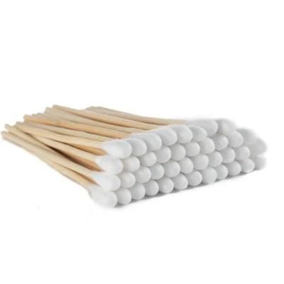 Wood Double Heads Cotton Swabs Stick