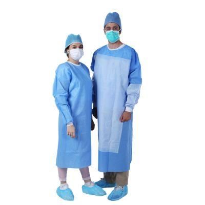 Enhanced Non Woven Disposable Reinforced Surgical Gown