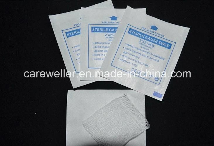 Sterile Absorbent Cotton Gauze Swab/ Gauze Pad