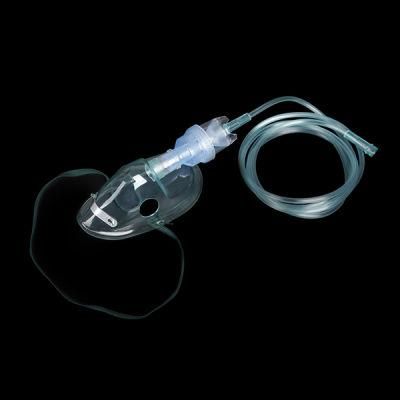 Disposable Medical Oxygen Nebulizer Aerosol Atomization Mask with Mouth Piece