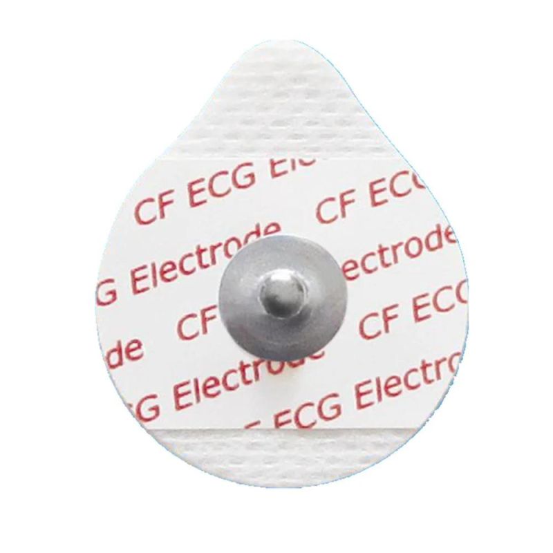 Non-Woven Round Disposable ECG Electrode for Hospital