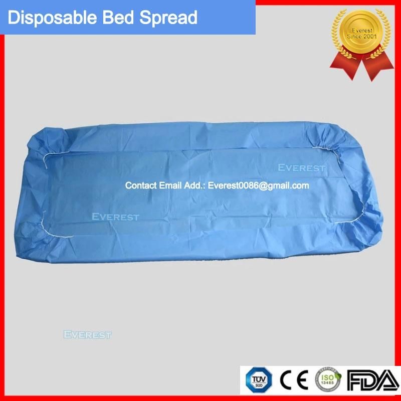 Hospital/SPA/Nursing Center PE Coated/Paper/PP/Nonwoven Disposable Bedspread, Disposable Exam Bedspread