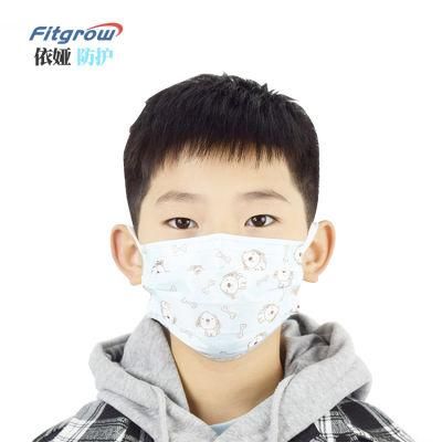 Printing 3ply Disposable Face Mask for Kid Protective Facemask 50PCS/Bag Kids Disposable Kids Masks