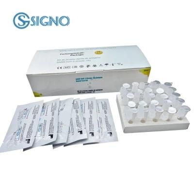 EU Approved Antigen Nasal Swab Test Self Testing Home Use Rapid Test Kit with CE Approval