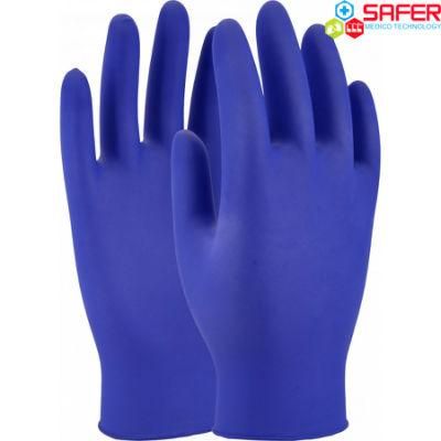 Malaysia Wholesale Disposable Cobalt Blue Nitrile Gloves Powder Free