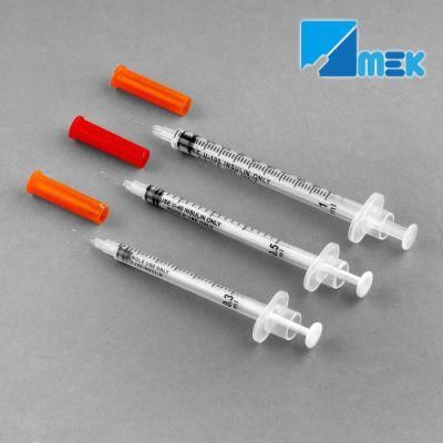 Insulin Syringes with Integred Needle 0.3ml 0.5ml 1.0ml