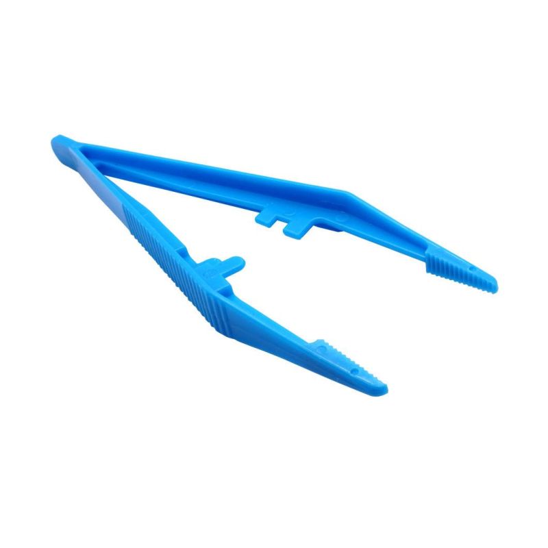 Hospital Medical Disposable Tweezers Plastic Forceps