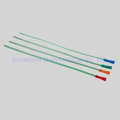 Disposable Medical Nelaton Catheter with ISO Certificates Made From Non-Toxic PVC, Medical Grade