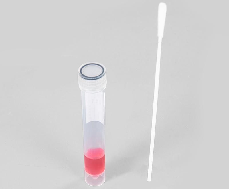 Medical Supply Disposable Sampling Sterile Flocked or Nasal Oropharyngeal Swab with Tube