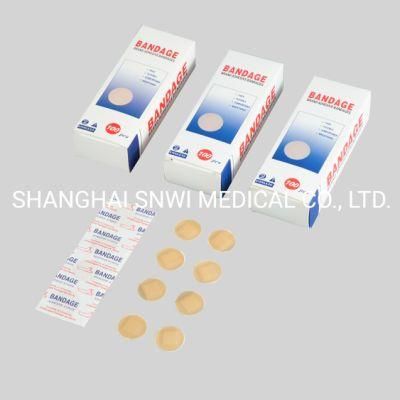 Medical Various Colors and Sizes Waterproof PE Wound Plaster Wound Care Band-Aid Adhesive Bandage