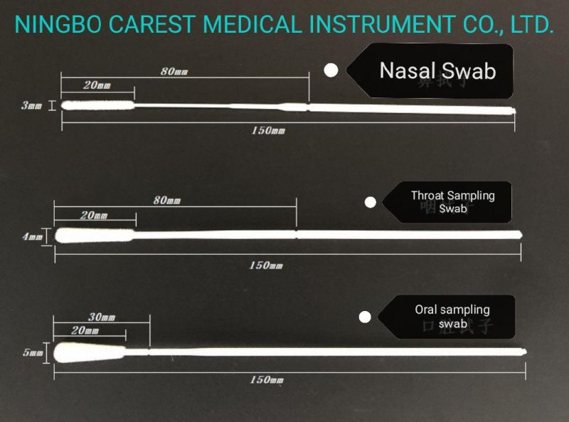 Factory Wholesale Throat Sampling Swab, CE Approved