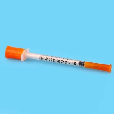 Safe Insulin Syringe 50units