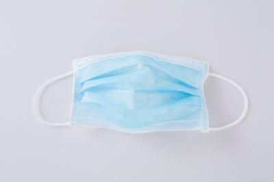 Wholesale 3 Ply Earloop Blue Colour Face Masks Non-Woven Wholesale Face Masks