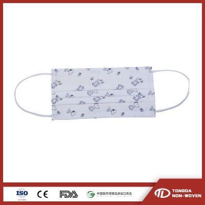 Daddy&prime; S Choice 3ply Non Woven Fabric Disposable Medical Face Mask in Blue and White