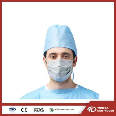 Breathable Disposable Non Woven 4 Ply Active Carbon Surgical Face Mask Masque Chirurgical