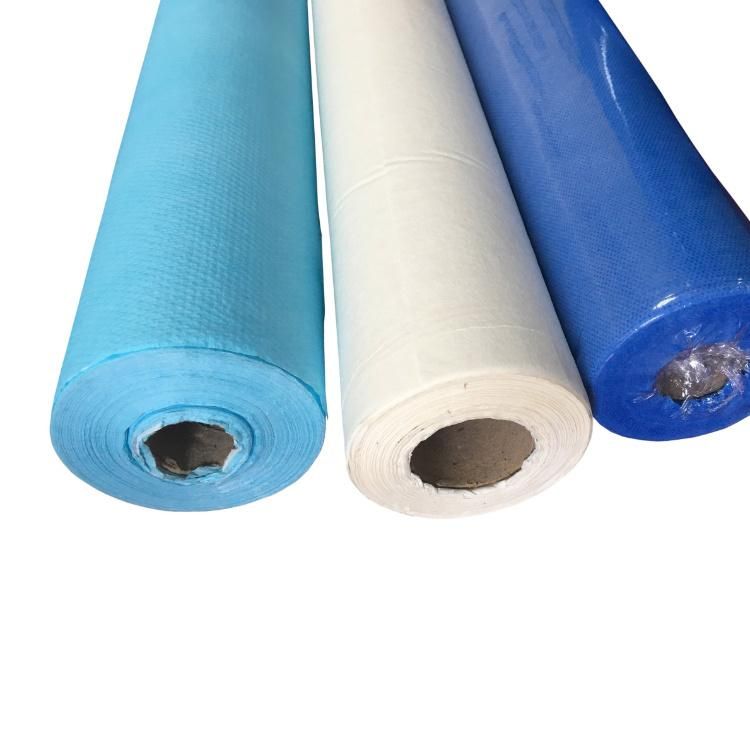 Hospital Disposable Nonwoven Massage Table Roll, Paper Exam Bed Sheet Roll