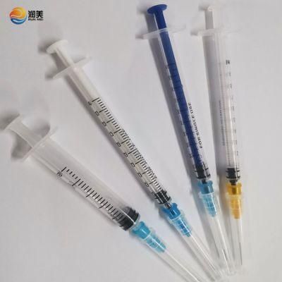 Disposable Syringe with CE with ISO Approval