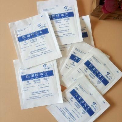 Sterile Disposable Medical 100% Cotton Gauze Swab