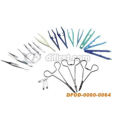 Disposable Medical Plastic Tweezers Surgical Forceps Safety Pins