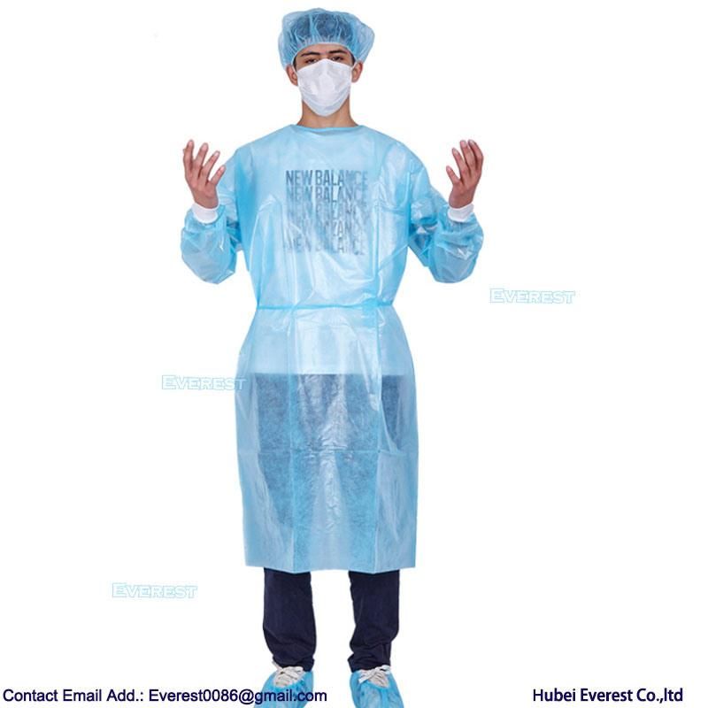 Disposable Polypropylene Protective Gown