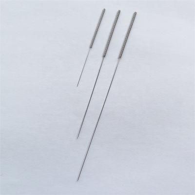 High Quality Disposable Sterile Acupuncture Needle for Medical with Stainless Steel Handle