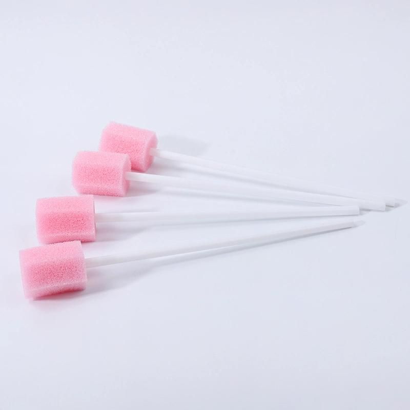 Wholesale Factory Sterile Transport Oral Cleaning Plastic Foam Tip Swab